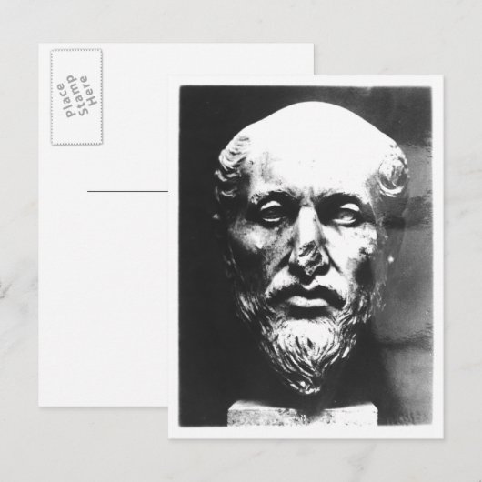 Hoofd van Plotinus Briefkaart (Voorkant / Achterkant)
