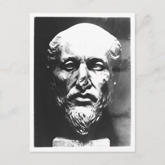Hoofd van Plotinus Briefkaart (Voorkant)