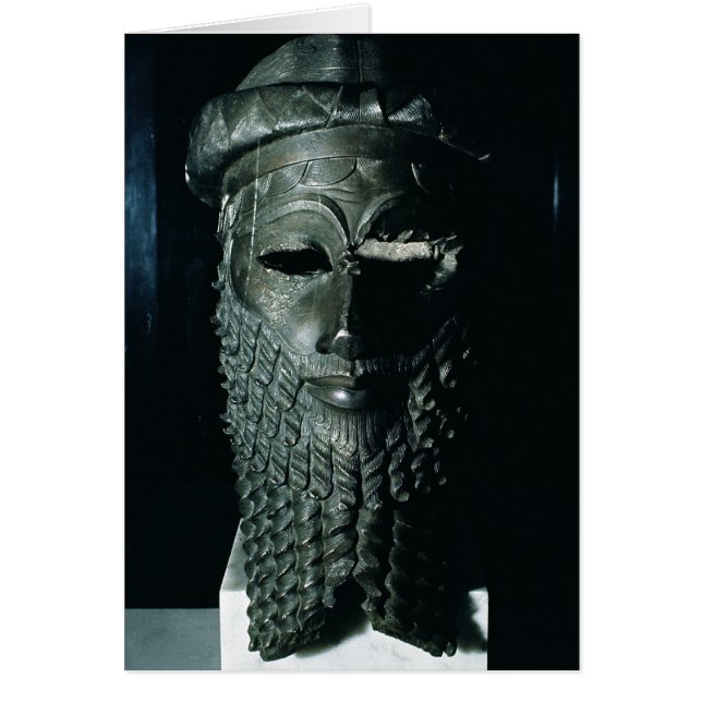 Hoofd van Sargon I 2334-2200 BC (Voorkant)