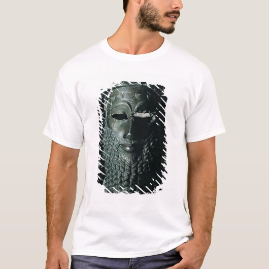 Hoofd van Sargon I 2334-2200 BC T-shirt (Voorkant)
