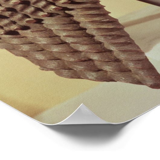 Hoofd van Sargon I 2400-2200 BC Poster (Hoek)