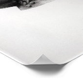 Hoofd van Sargon I 2400-2200 BC Poster (Hoek)