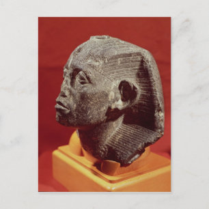 Hoofd van Sesostris III, van Medamud nabij Briefkaart