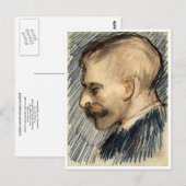 Hoofd van Theo van Gogh Van Gogh Fine Art Briefkaart (Voorkant / Achterkant)