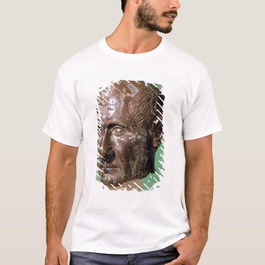 Hoofd van Trajanus Decius uit Samiseaana T-shirt (Voorkant)
