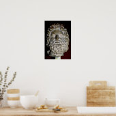 Hoofd van Zeus Poster (Keuken)