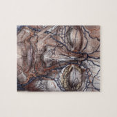 Hoofd Veinen en spieren Legpuzzel (Horizontaal)