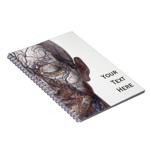 Hoofd Veinen en spieren Notitieboek (Rechterzijde)