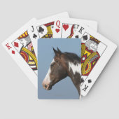 Hoofd verf paard 1 speelkaarten (Achterkant)