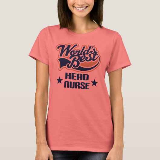 Hoofd verpleeggeld Gift T-shirt (Voorkant)
