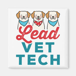Hoofd Vet Tech Veterinary Technicia Supervisor Magneet