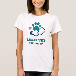 🩺 Hoofd Veterinair Technicus Dierenkliniek Team � T-shirt