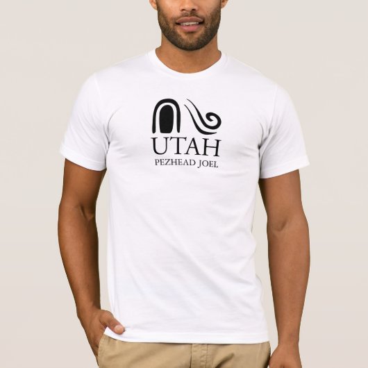 Hoofd voor Utah 1 T-shirt (Voorkant)