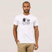 Hoofd voor Utah 1 T-shirt (Voorkant volledig)