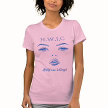 Hoofd Vrouw in Charge T-Shirt