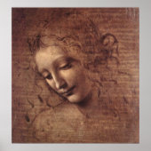 Hoofd vrouw poster (Voorkant)