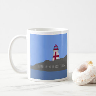 Hoofd vuurtoren mok