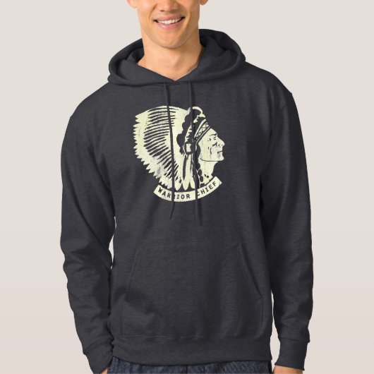 Hoofd Warrior Hoodie (Voorkant)