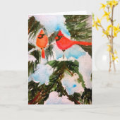 Hoofd Wenskaarten Kaart (Gele Bloem)