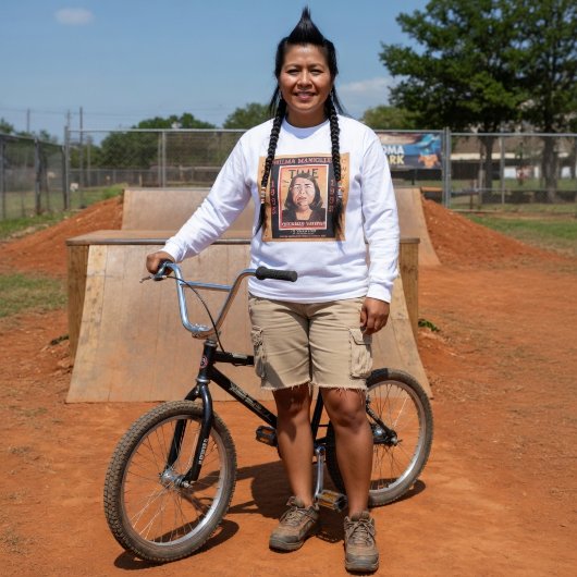Hoofd Wilma Mankiller T-shirt