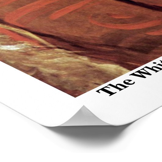 Hoofd witte wolk Iowa Poster (Hoek)