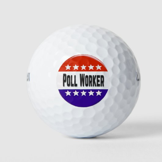 hoofdarbeidster golfballen (Voorkant)