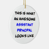 Hoofdassistent, geweldige keramisch ornament (Rechts)