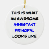 Hoofdassistent, geweldige keramisch ornament (Voorkant)