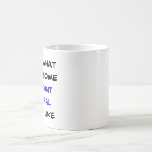 Hoofdassistent, geweldige koffiemok (Center)