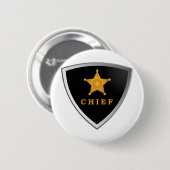 hoofdbadge ronde button 5,7 cm (Voorkant /achterkant)