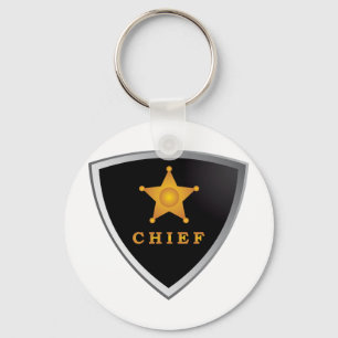 hoofdbadge sleutelhanger