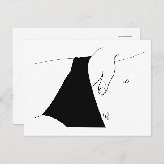 Hoofdbaladeuse Briefkaart (Voorkant / Achterkant)