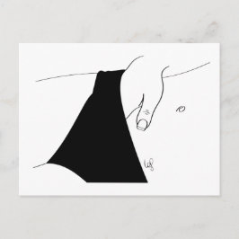 Hoofdbaladeuse Briefkaart
