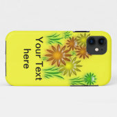 Hoofdband - Driedimensionale Neon Madeliefjes Case-Mate iPhone Case (Achterkant (horizontaal))