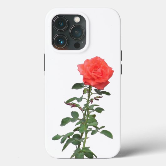 Hoofdband - Enkele Roze Roos Case-Mate iPhone Case (Achterkant)