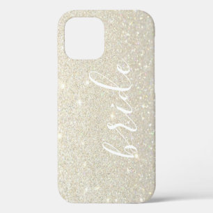Hoofdband voor telefoon - Wit Gouden Fab bruid iPhone 12 Hoesje
