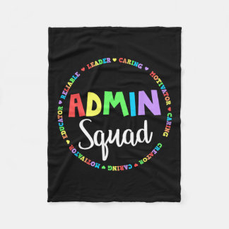 Hoofdbemanningsadministrateur van de Squad School  Fleece Deken