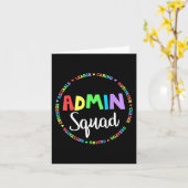 Hoofdbemanningsadministrateur van de Squad School  Kaart (Gele Bloem)