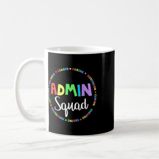 Hoofdbemanningsadministrateur van de Squad School  Koffiemok (Links)