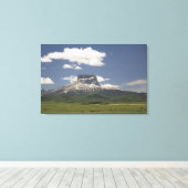 Hoofdbergbeklimmen met graasvee canvas afdruk (Insitu (Houten vloer))