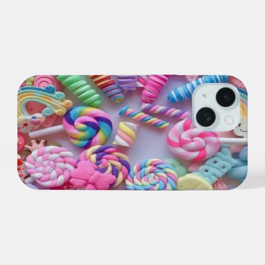 Hoofdbeschermer iPhone 15 Case (Achterkant horizontaal)