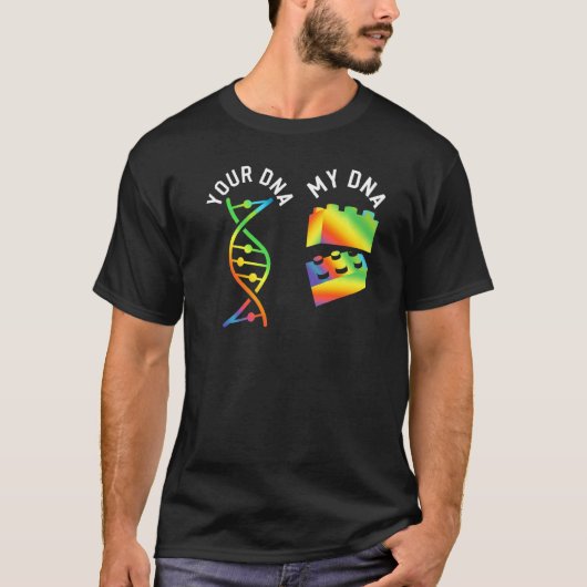 Hoofdbouwer DNA-ingenieursbouw T-shirt (Voorkant)