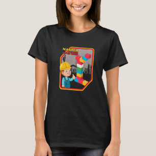 HoofdBouwer nooit verbonden Bouwbouw B T-shirt