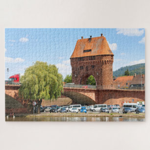 Hoofdbrug, Miltenberg, Duitsland Legpuzzel