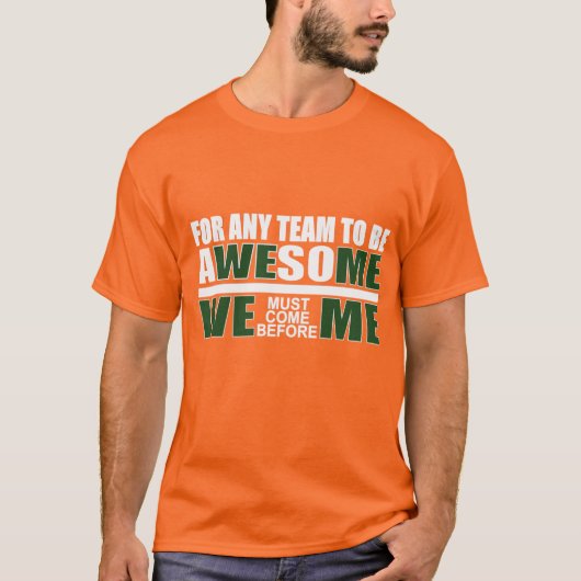Hoofdcoach T-shirt (Voorkant)