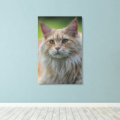 Hoofddekmantel Canvas Afdruk (Insitu (Houten vloer))