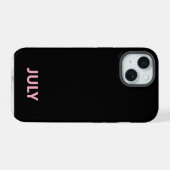 Hoofddeksel iPhone 15 Case (Achterkant horizontaal)