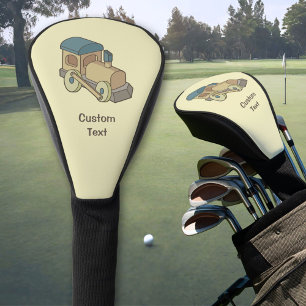 Hoofddeksel voor golfclubs in de vorm van een spee golfheadcover