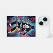 Hoofddeksel voor telefoon iPhone 15 case (Achterkant horizontaal)