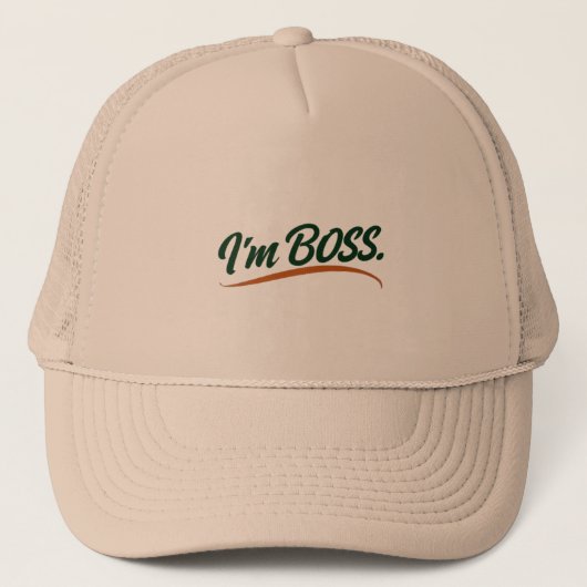Hoofddeksels en haaraccessoires  trucker pet (Voorkant)